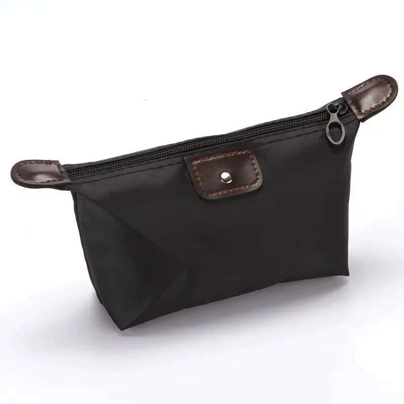 Portable Cosmetic Bag for Women Colorful Waterproof New Travel Dumpling Storage Bags Mini Cute Toiletry Makeup Tote Bags Purses