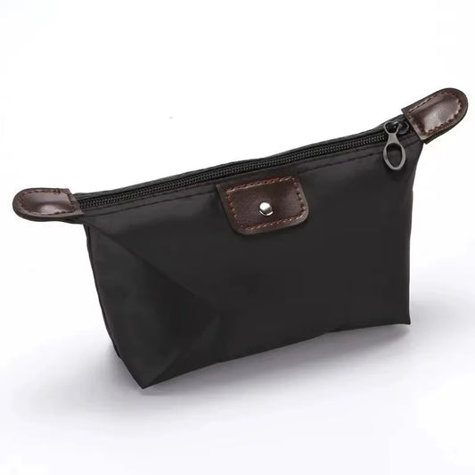 Portable Cosmetic Bag for Women Colorful Waterproof New Travel Dumpling Storage Bags Mini Cute Toiletry Makeup Tote Bags Purses