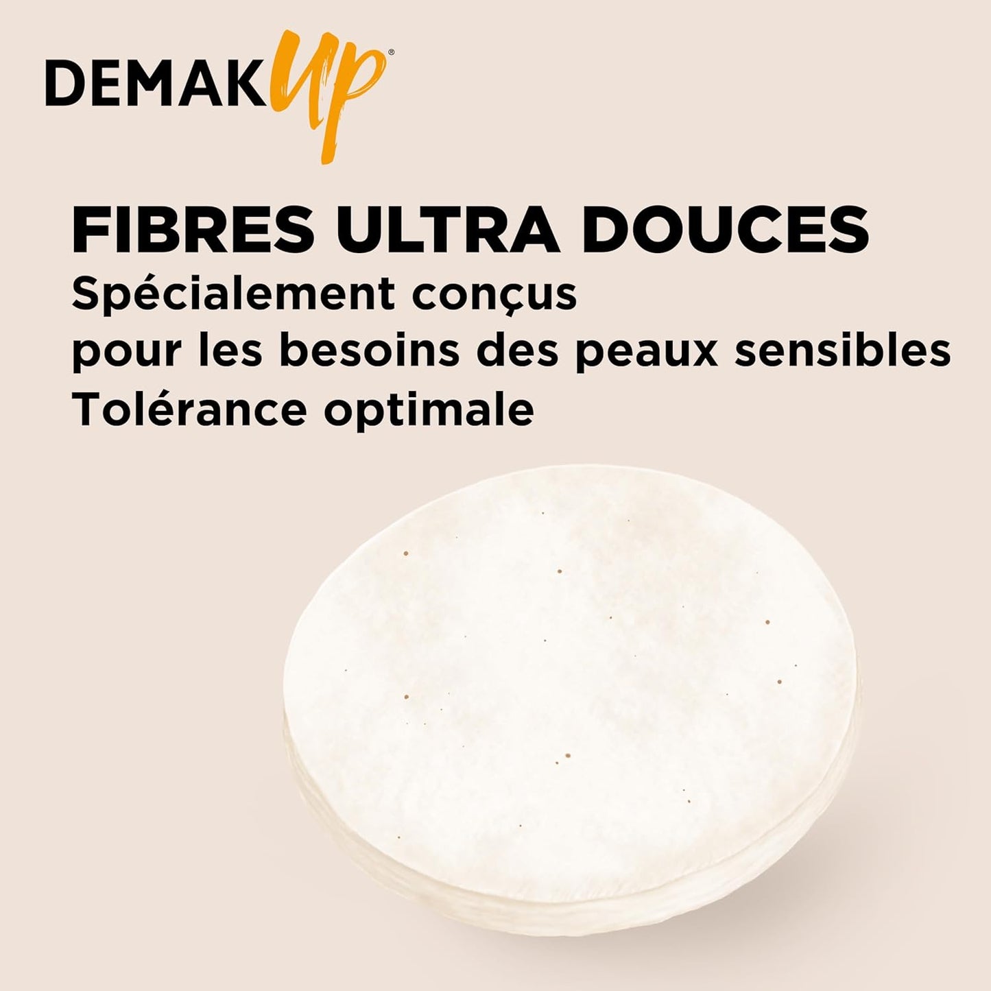 Sensitive Disques Cotons À Démaquiller - Visage Et Yeux - 100% Fibres De Coton Naturelles - 93 Cotons